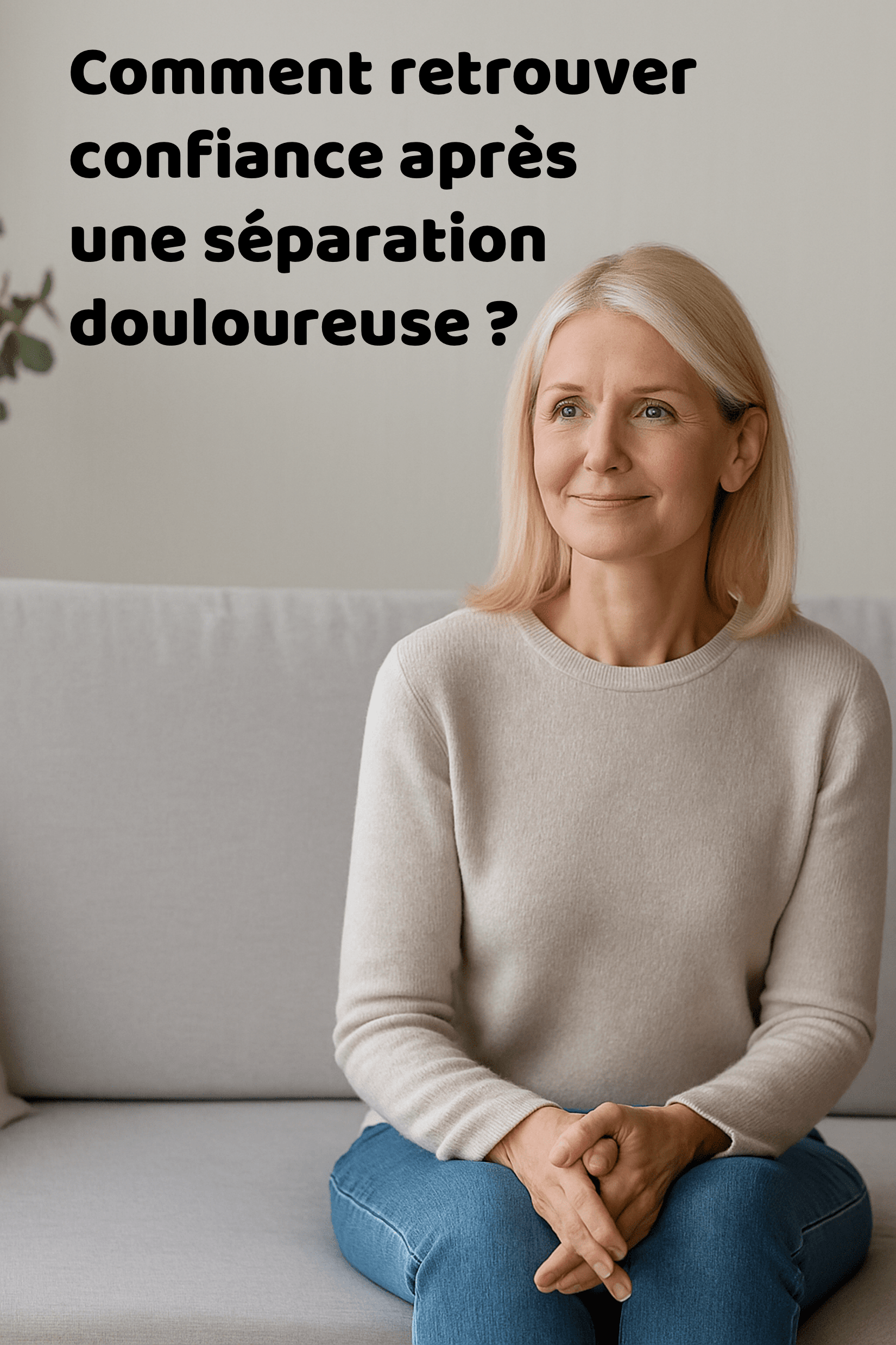 Retrouver confiance après une séparation douloureuse